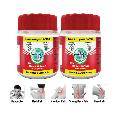 Amrutanjan New Maha Strong Pain Balm