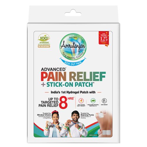 Amrutanjan Pain Relief +Stick -On Patch