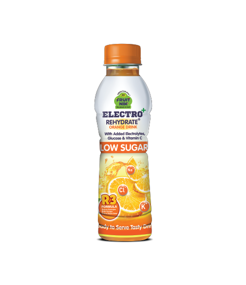 Fruitnik Electro+ Rehydrate Orange Low Sugar Drink 