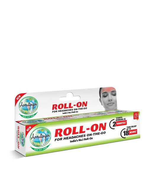 New Amrutanjan Headache Faster Relaxation Roll-On™