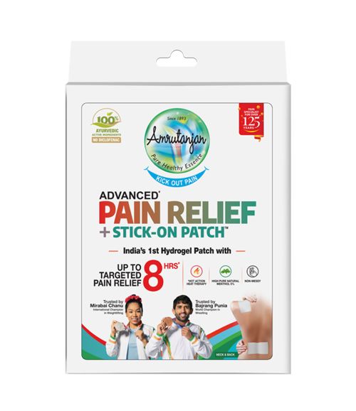 Amrutanjan Pain Relief +Stick -On Patch
